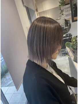 ヘアーラニッシュ 船橋店(hair Lanish) 白髪ぼかしハイライト/マロンベージュ/30代40代50代