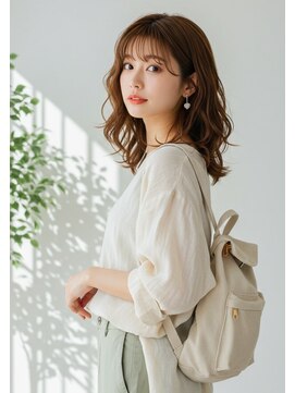 フルショウ 栄店(FURUSHO) ゆる韓国風巻き×マロンベージュニュアンスカラー