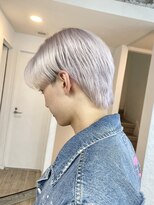 ミーム 原宿 表参道(meme)&nbsp;◎ブロンドハイトーンカラーデザインカラーアンブレラカラー金髪