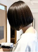 小顔タッセルボブ×似合わせカット[ボブ/縮毛矯正/丸型卵型】