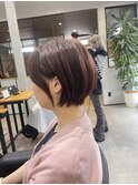 コンパクトショートボブ担当者浜辺海斗