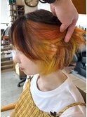 【八田瞳】ビタミンカラー◎イエロー×オレンジ