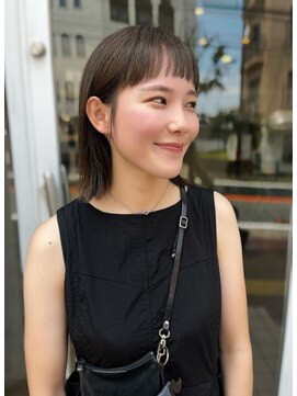 カプロメゾンギンザ 銀座店(Capullo maisonGINZA) 切りっぱなしBob