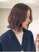 ハイライトバレイヤージュダブルカラーケアブリーチ20代30代