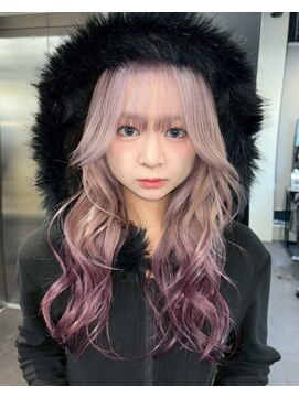 ヌル 原宿店(Null) エンドカラー/デザインカラー/ブリーチカラー/原宿/表参道