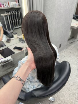 ボタン ハカタ(VOTAN hakata) 【福岡美容室/小山田】ブリーチなしの秋のこっくりブラウン