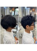 【ステップボーンカット】メンズショート