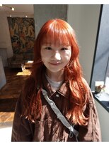 アペロ 柏(Apero)&nbsp;オレンジカラー/ロング/ブリーチ/柏駅