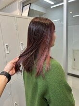 【インナーカラー】隠せる×大胆な色使いが人気◎【TELA HAIR 南柏】