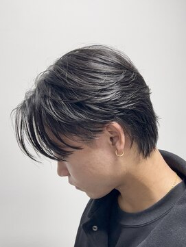 広島メンズ/メンズカット/毛流れ