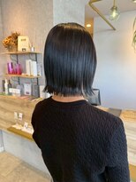 レターバイノベル(letter by novel)&nbsp;マッシュショート丸みショートボブくびれショート黒髪ショート