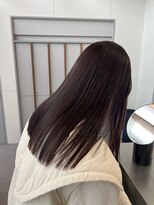 ローレンアオ(LOREN AO)&nbsp;着物ヘア/大人ガーリー/ダークアッシュ/似合わせカット/栄矢場