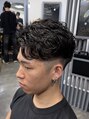 キングオブヘア バイ ノイズ 梅田茶屋町店(KING of hair by NOISM)&nbsp;短髪/リバースパーマ(カットパーマ/メンズパーマ/リバースパーマ