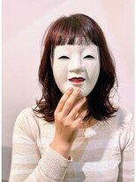 コマ(coma)&nbsp;【coma中野】ダブルカラーグレージュ外ハネミディ