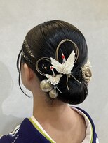 イツキ ヘアーデザイン(ITSUKI hair design)&nbsp;タイトシニヨン成人式ヘアセット艶髪