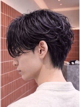 サロウィン 倉敷店(SALOWIN) 毛流れセンターパート10/メンズ/メンズカット/ニュアンスパーマ