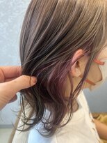 ハナノネ ヘアー(Hananone hair)&nbsp;ピンクパール×ディープパープル