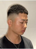 アイロンパーマクロップスタイル