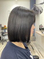 スタジオゼロ(studiozero)&nbsp;春風感じる切りっぱなしボブ