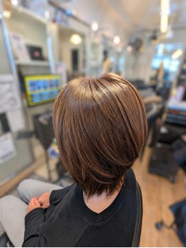 ラピス オーガニック 南一の沢店(LAPIS.sct) ミディアムボブ
