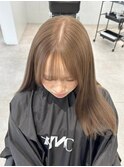 ミルクティーカラーブリーチカラー