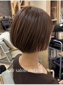 【shimizu】首元スッキリショートボブ