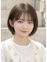リークフー(Ree cu fuu)&nbsp;レイヤーカットレイヤーボブ透明感カラー春カラー夏カラー