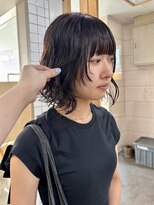 スート(suit.)&nbsp;ボブパーマ×顔まわりレイヤー