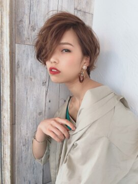 リオラヘアー(Liora hair) ブリーチなし/明るめベージュ/透明感カラー/天神美容室