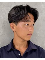 ハイプ マン 藤沢(HYPE MAN)&nbsp;フェザーパーマ毛流れパーマセンターパートニュアンス藤沢