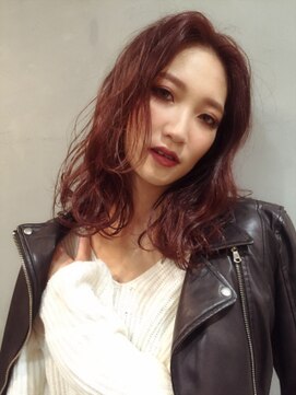 ジーナ(XENA) アプリコットボルドー