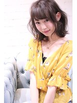 ホラン(HoLan)&nbsp;【HoLan】シアーグレージュx波ウエーブxひし形シルエット♪