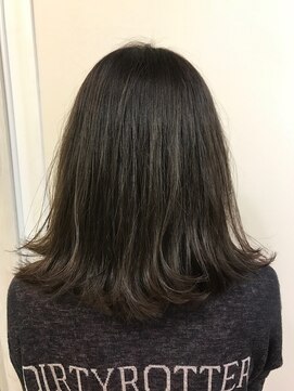 ヘアーアンドスパ アン コントゥール(hair&spa an contour) 無造作ボブ