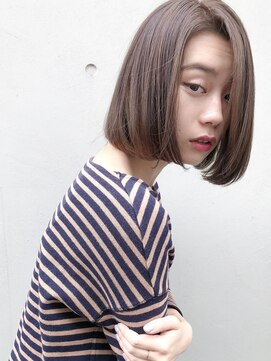 ルティア(Lutia) ナチュラルブラウン 似合わせボブ！