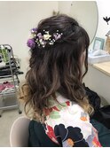 Pinky..お花ダウン