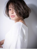 カバーヘア ブリス 大宮西口(COVER HAIR bliss) *bliss大宮*センターパート*ナチュラルワンカールフレンチボブt