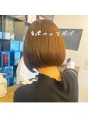 高城涼也 ぱつっとボブに×アディクシーカラー×美髪