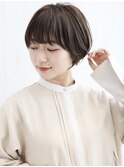 【HALE銀座】20代30代◎ふんわり丸みマッシュショート