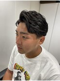 日本橋ビジネスマンヘア刈り上げ7:3スタイル