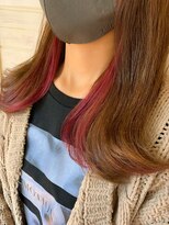 オーシャン(Ocean)&nbsp;[OCEAN Hair&Life藤原純] インナーカラー×バイオレットピンク☆