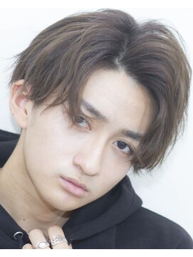 メノン(Menon) 波ウエーブセンターパート　アップバンク