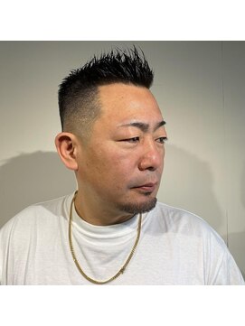 ドルクス 日本橋(Dorcus) 男の短髪ベリーショートヘア 御徒町 美容室 理容室 フェード