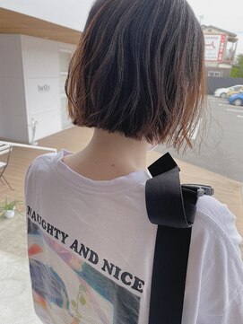 サンドット(Sun.) ボブ/おすすめ/髪質改善/韓国風/ハイライト/白髪ぼかし