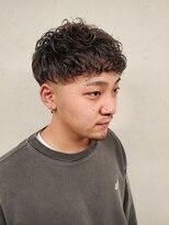 イナバ(Hair Life INABA) フェードカット＋スペインカール