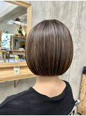 白髪活かしハイライト