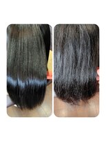 ラ テール バイ パーム ドゥ クープ(La Terre by perm de coupe)&nbsp;サラツヤストレート