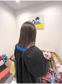 ツヤ髪シンプルストレート