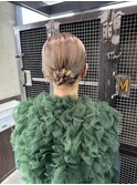 ねじねじヘアアレンジ