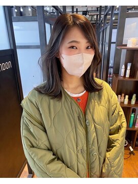 ナンバー 秋田店(N°) 透明感グレージュ