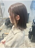 【ヌーディーベージュ×ミディアム】